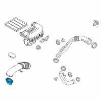 OEM 2014 BMW X6 Intake Manifold Diagram - 13-71-7-571-362