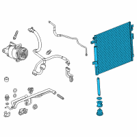 OEM 2022 Chevrolet Colorado Condenser Diagram - 84671871