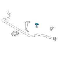 OEM 2006 Chrysler Crossfire Plate-TORSION Bar Diagram - 5098931AA