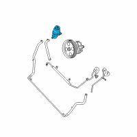 OEM Chrysler Reservoir-Power Steering Fluid Diagram - 4721497AC