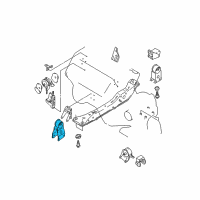 OEM 1998 Infiniti I30 Insulator Assy-Engine Mounting Diagram - 11270-2Y01C