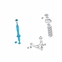 OEM Toyota 4Runner Shock Absorber Diagram - 48520-80233