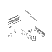 OEM 2018 Nissan Frontier Spring-Fuel Filler Diagram - 78836-ZP40A