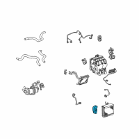 OEM 2006 Toyota Avalon Expansion Valve Diagram - 88515-07030