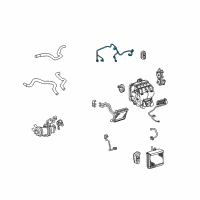 OEM Toyota Camry Wire Harness Diagram - 82212-07010