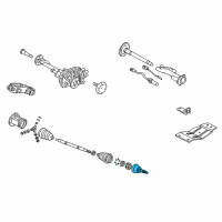 OEM 1999 Chevrolet Tahoe Outer Joint Diagram - 26037371