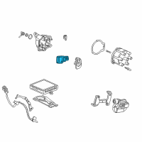 OEM Acura CL Igniter Unit (Hitachi) Diagram - 30120-P8A-A01