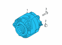 OEM Nissan Sentra GENERATOR Diagram - 23100-6LX0A