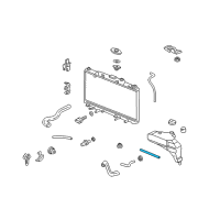 OEM 2004 Acura RSX HOSE (315MM) (ATF) Diagram - 25214-PND-007