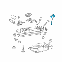 OEM Chrysler Crossfire Cap-Fuel Filler Diagram - 5102961AB