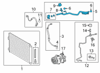 OEM 2022 Lexus NX350 TUBE & ACCESSORY ASS Diagram - 88710-78050