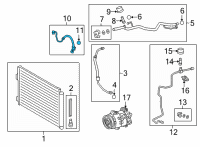 OEM Lexus NX350 HOSE, DISCHARGE Diagram - 88711-78010