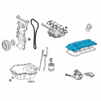 OEM Toyota Camry Valve Cover Diagram - 11201-0H061