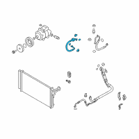OEM 2014 Hyundai Genesis Pipe-Suction Diagram - 97763-3N800