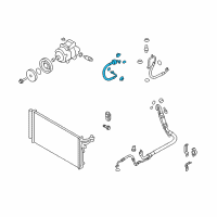 OEM 2015 Hyundai Equus Pipe-Suction Diagram - 97763-3N800