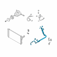 OEM 2014 Hyundai Equus Tube-Suc & Liq Diagram - 97774-3N800