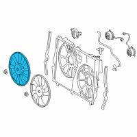 OEM 2022 Lexus RX350L Fan Diagram - 16361-0P400