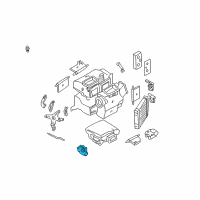 OEM Nissan Quest Mode Actuator Assembly Diagram - 27141-7B000