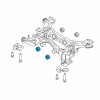 OEM 2017 Lincoln Continental Front Insulator Diagram - 7E5Z-4B424-D