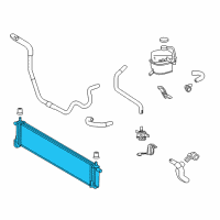 OEM Toyota Inverter Cooler Diagram - G9010-42020