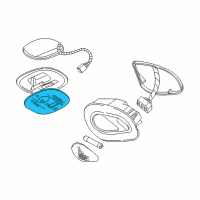 OEM 2001 Ford Windstar Lens Diagram - F78Z-13783-AA