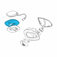 OEM 1998 Ford Expedition Interior Lamp Diagram - XF2Z13776AAD