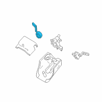 OEM 2007 Ford Freestyle Wiper Switch Diagram - 5F9Z-17A553-AAA