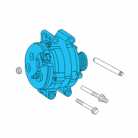 OEM 2014 Jeep Grand Cherokee ALTERNATR-Engine Diagram - 4801835AD