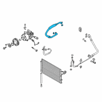 OEM 2015 Hyundai Genesis Coupe Hose-Suction Diagram - 97763-2M600