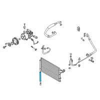 OEM Kia Rio5 Desiccant Assembly-Receiver Drier Diagram - 978532F000