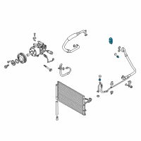 OEM Hyundai Valve-Expansion Diagram - 97626-2M500