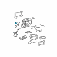 OEM GMC Savana 3500 Actuator Diagram - 89019069