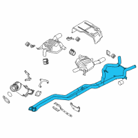 OEM 2012 BMW 335i Center Pipe Diagram - 18-30-7-615-959