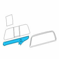 OEM 2005 Ford F-250 Super Duty Regulator Diagram - 6C3Z-7823394-AA