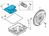 OEM 2022 Ford Mustang Screen Diagram - KR3Z-7A098-A