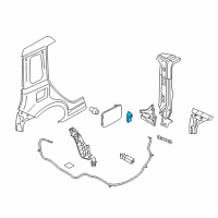 OEM 2017 Nissan Juke Spring-Fuel Filler Diagram - 78836-1FA0B