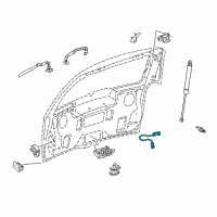 OEM Saturn Relay Cable Asm, Lift Gate Latch Diagram - 19120852