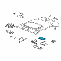 OEM Honda Accord Base Complete (Graphite Black) Diagram - 34254-T2A-023ZG