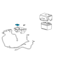 OEM Ford Hold Down Diagram - 3S4Z-10756-AB