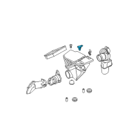 OEM 2006 BMW 525xi Mass Air Flow Sensor Diagram - 13-62-7-520-519