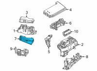 OEM Toyota Mirai Lower Cover Diagram - 82663-33090