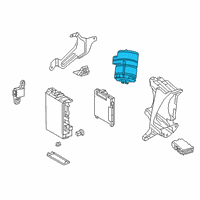 OEM Toyota Module Diagram - 89650-10200