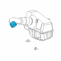 OEM 2004 Chrysler Sebring Air Cleaner Hose Diagram - 5017002AA