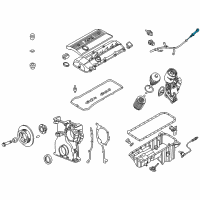 OEM BMW Dipstick Diagram - 11-43-1-427-993