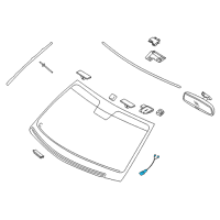 OEM 2010 Hyundai Genesis Sensor-Automatic Defog Diagram - 97257-3M000