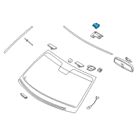 OEM Hyundai Unit-Lane Departure Warning System Diagram - 95890-3N970