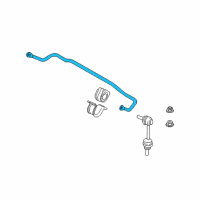 OEM 2008 BMW X5 Stabilizer, Rear Diagram - 33-55-6-783-041