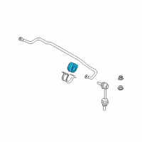 OEM 2016 BMW X6 Stabilizer Rubber Mounting Diagram - 33-55-6-776-559