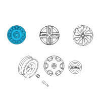 OEM 2009 Nissan Cube Wheel Assy-Disk Diagram - 40300-1FC0A