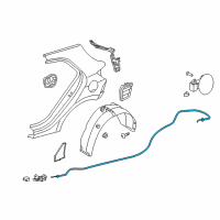 OEM 2021 Kia Rio Catch Assembly-Fuel Fill Diagram - 81590H9000